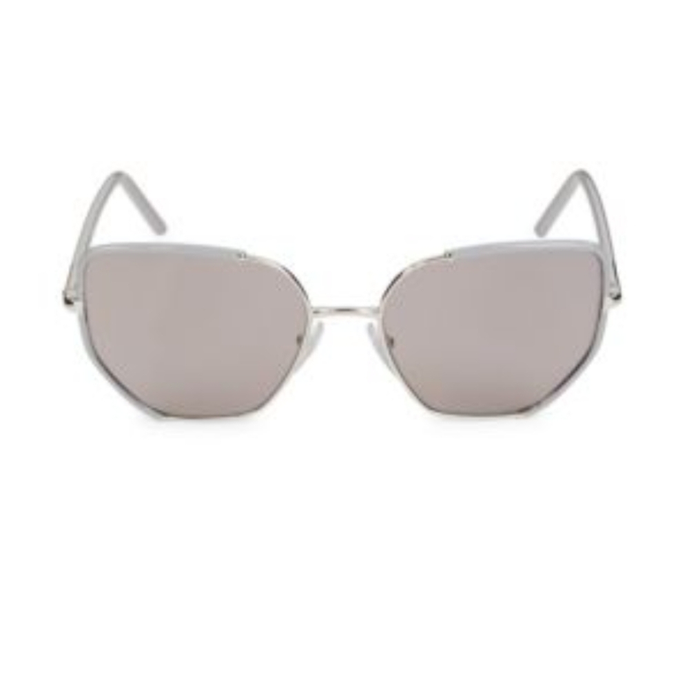 Gold Geometric Sunglasses